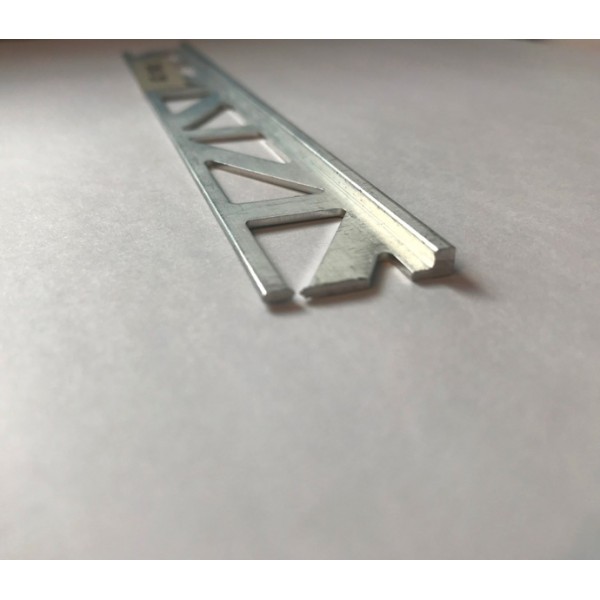 Aluminium Straight Edge Trims 2.5 Lm @ 3 mm Height