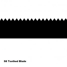 S8 Notched Blades 11"/ 28 CM/ SET OF 10
