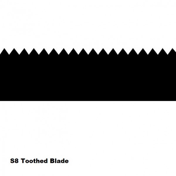 S8 Notched Blades 11"/ 28 CM/ SET OF 10