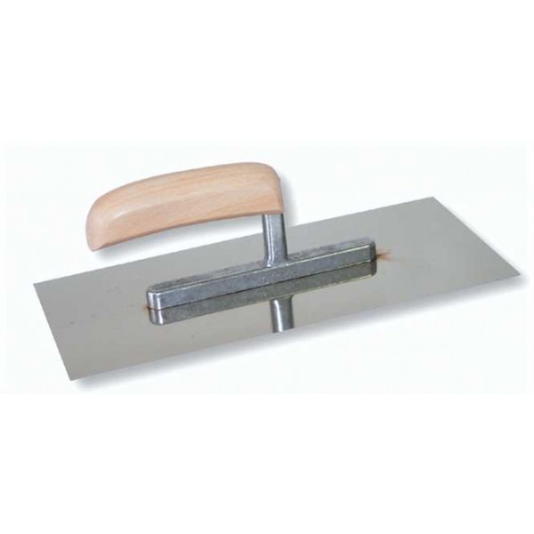 11" Stainless Steel Trowel with Bevelled Edges