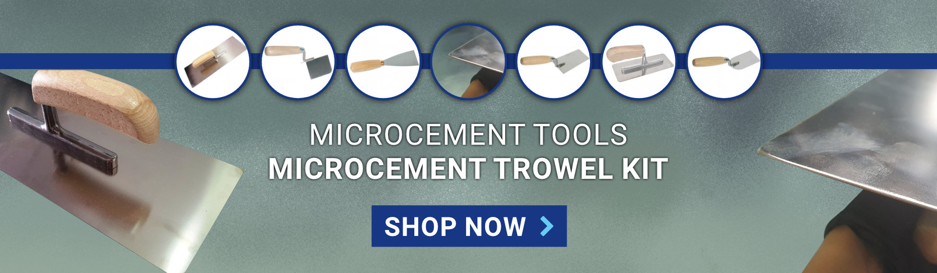 microcement tools
